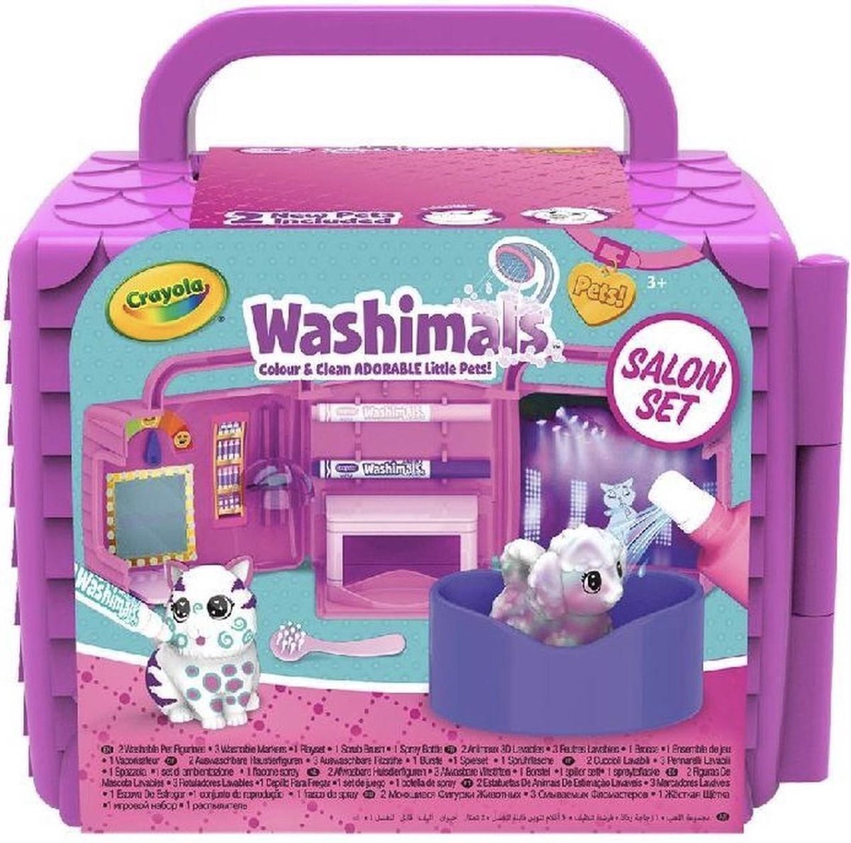 Crayola - Washimals Salon Set