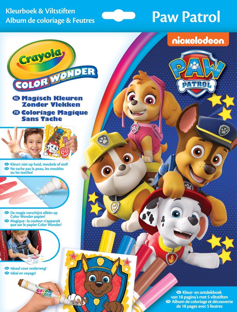 Crayola Color Wonder - Paw Patrol