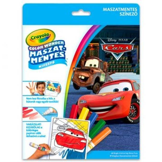   Color Wonder Disney Pixar Cars - 15 pagina's en 5 markers