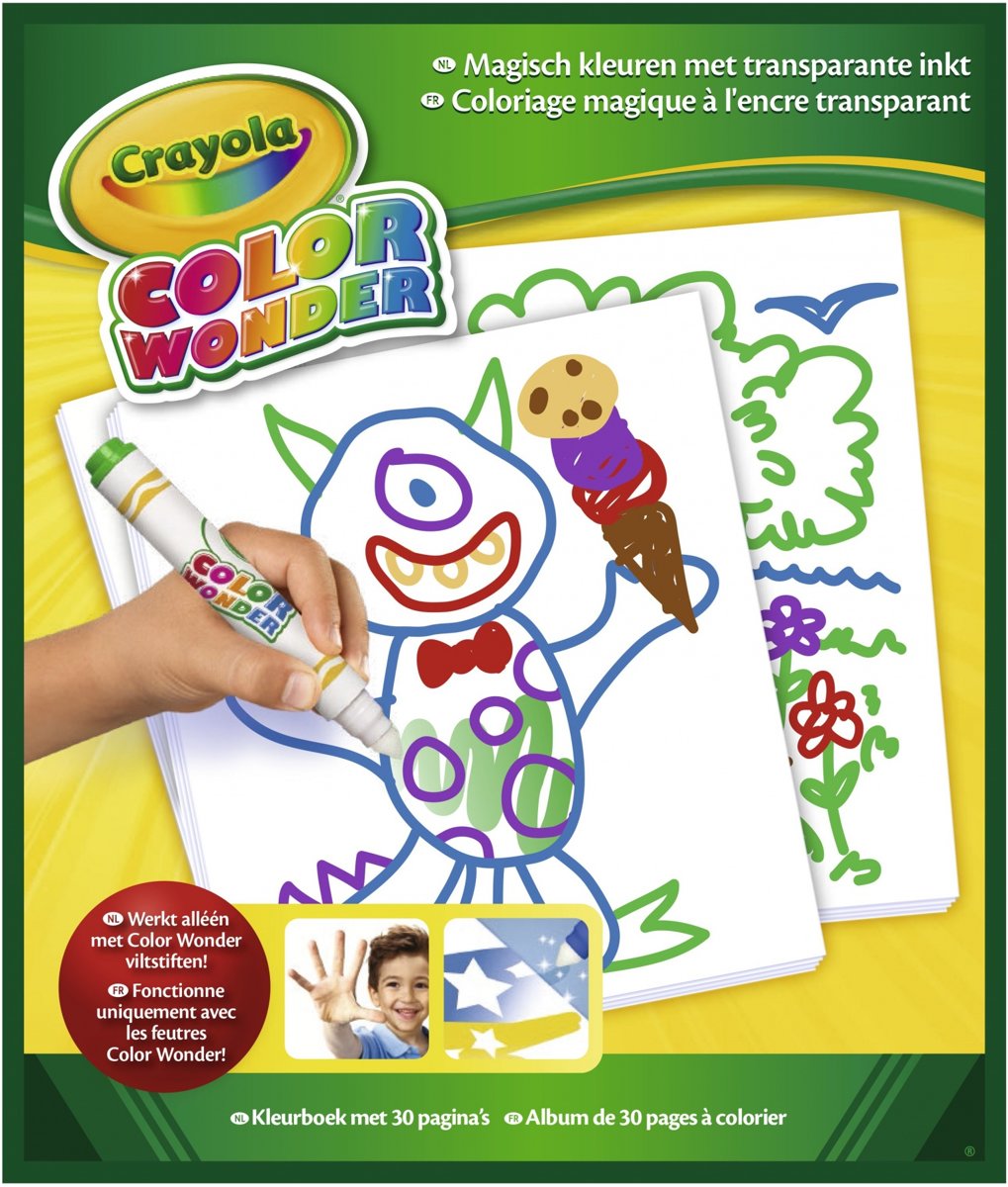 Crayola Color Wonder: Tekenblok Neutraal