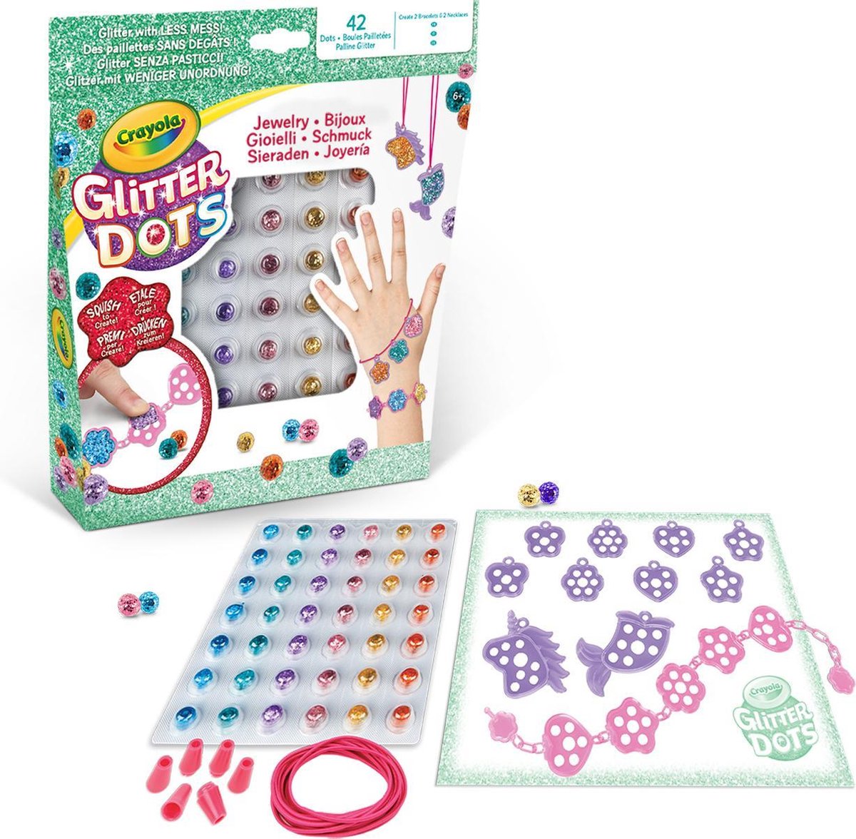 Crayola Glitter Dots Sieraden Set