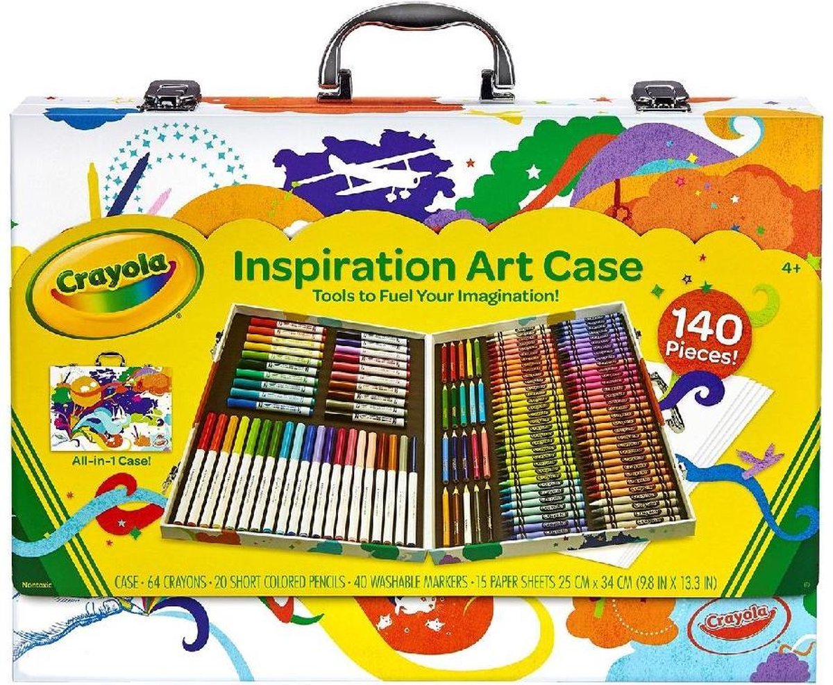 Crayola Kleurkoffer 140 dlg