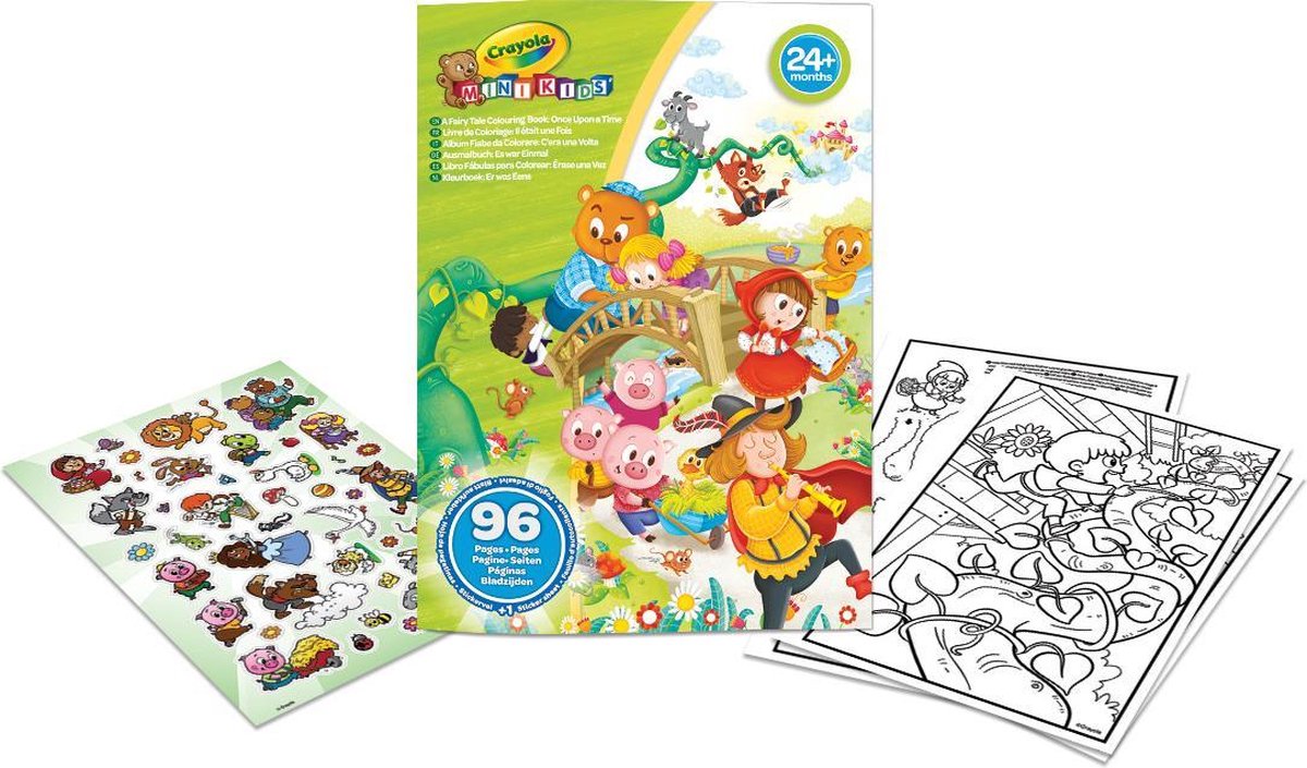 Crayola Mini Kids - Sprookjes Kleurboek