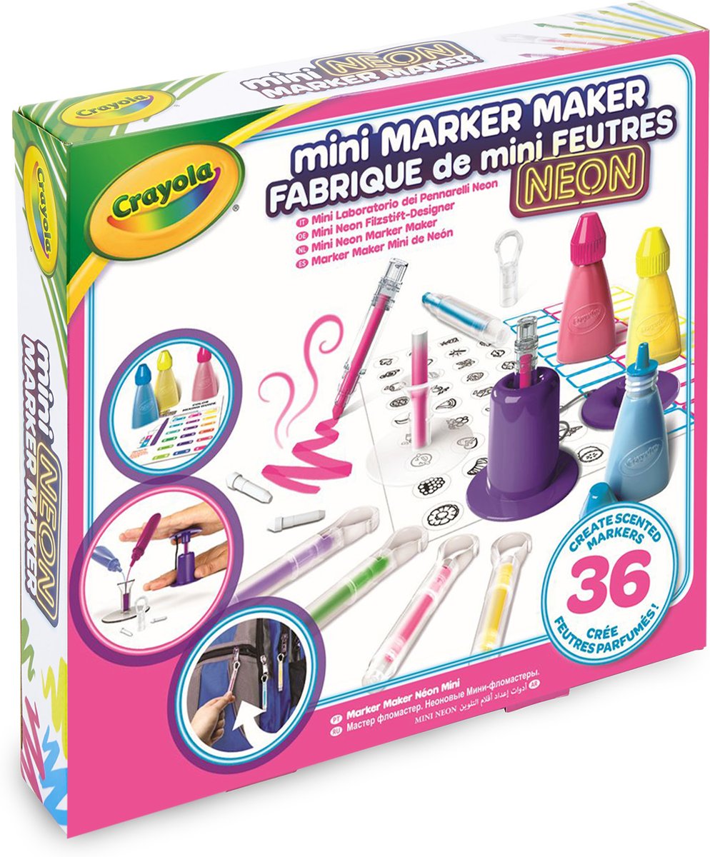 Crayola Mini Neon Scented Marker Maker