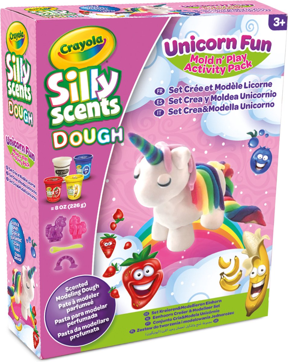 Crayola Silly Scents Klei, Set Creëer & Modelleer Eenhoorn