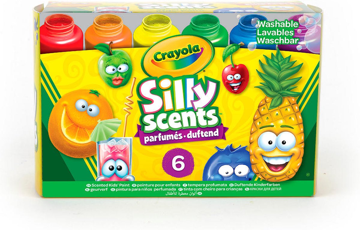 Crayola Silly Scents uitwasbare verf met geur