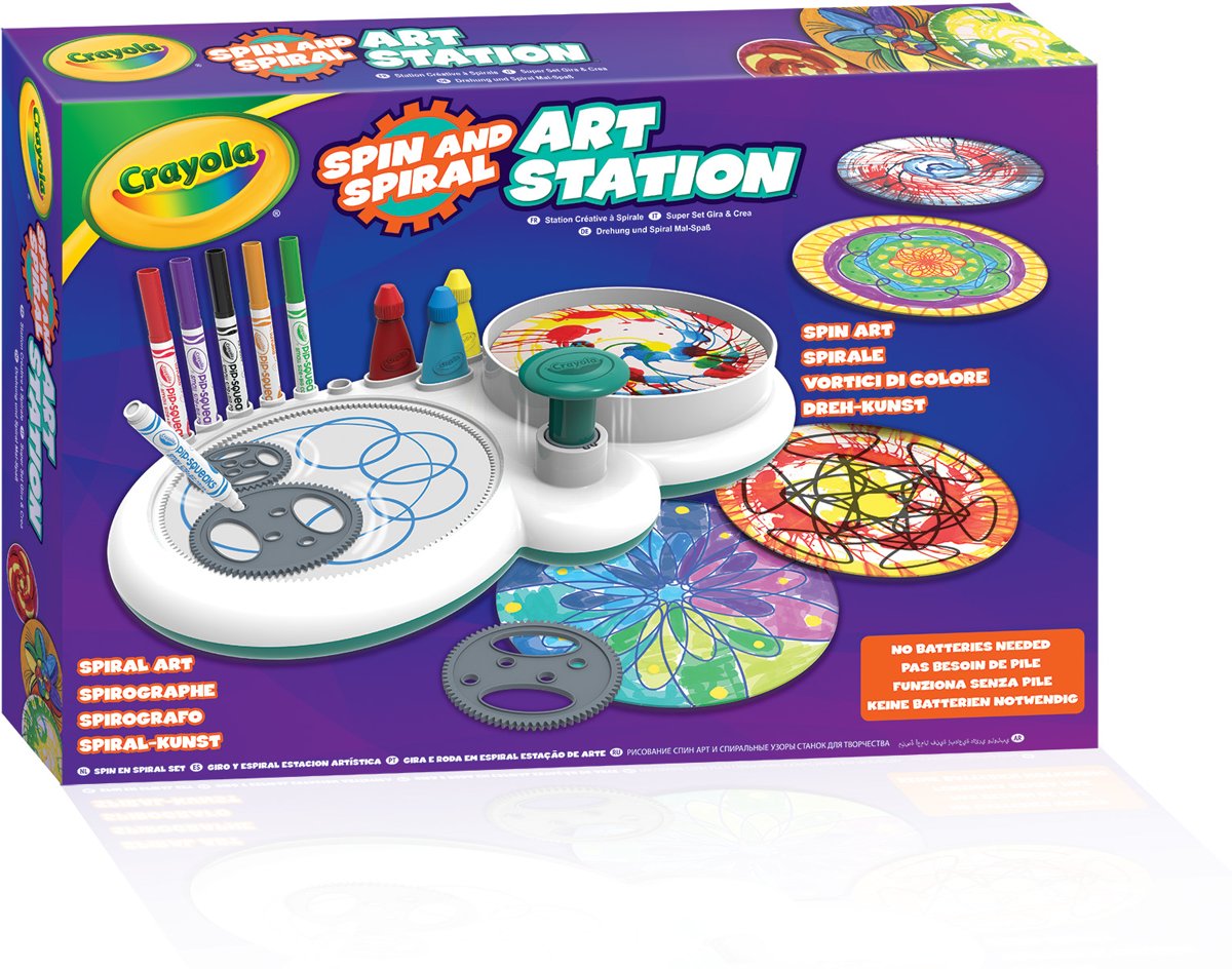 Crayola Spin en Spiral Station