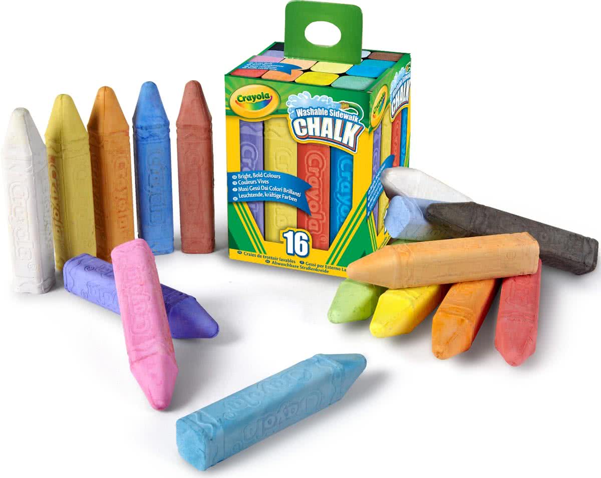 Crayola Stoepkrijt - 16 Stuks