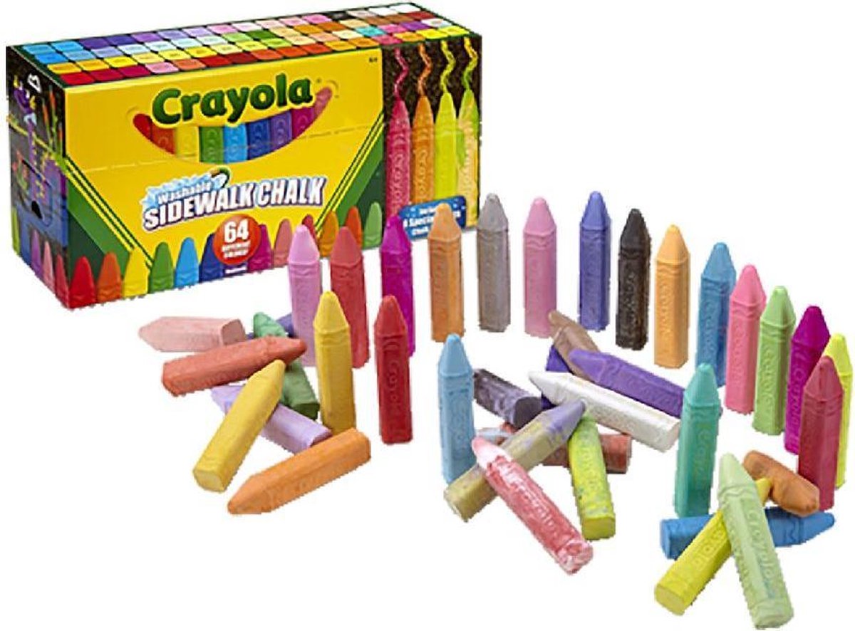 Crayola Stoepkrijt 64 st.