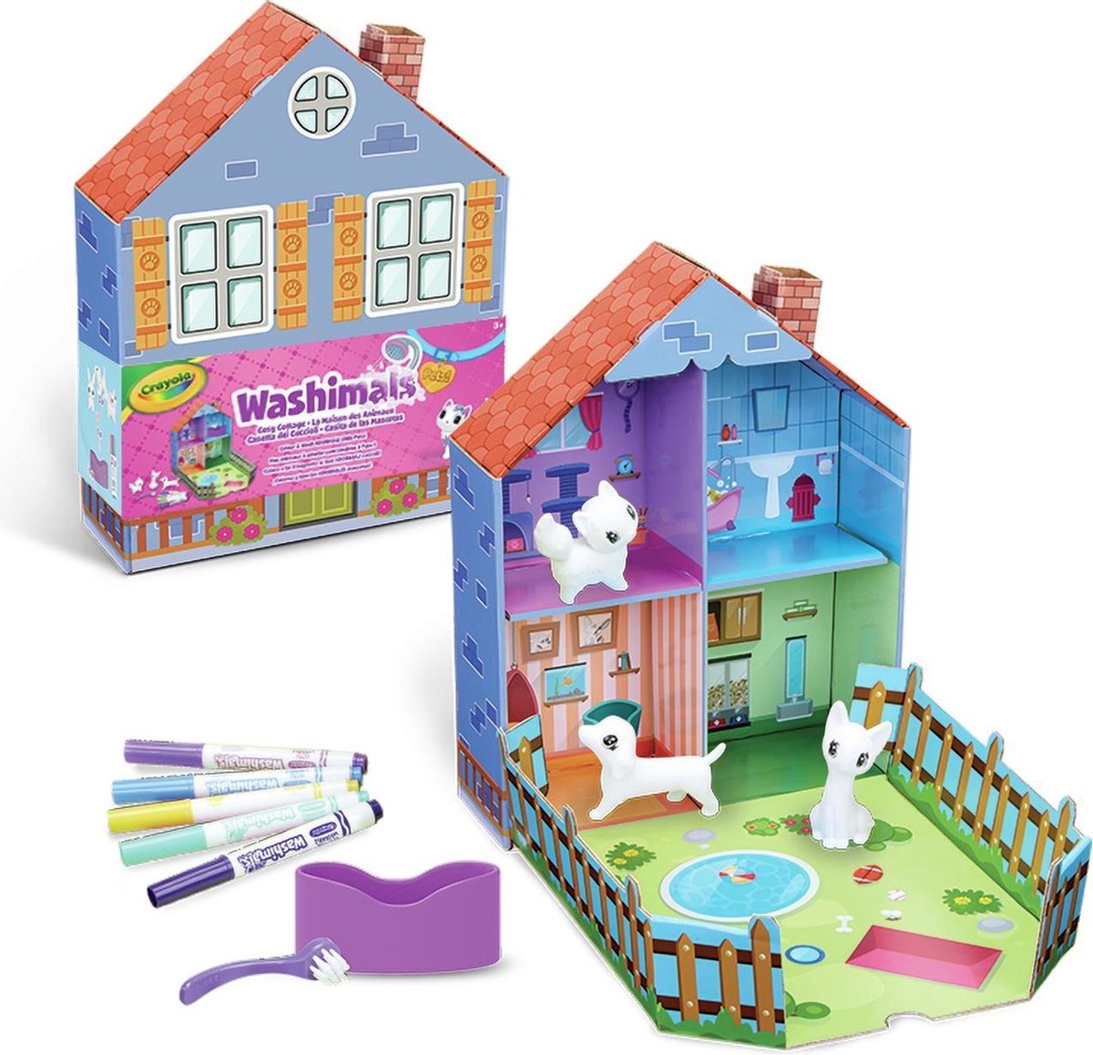 Crayola Washimals Speelhuis Cosy Cottage