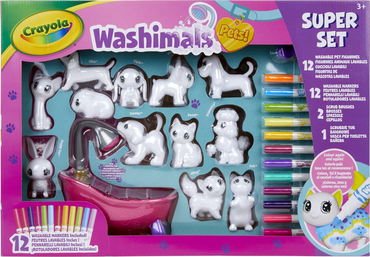 Crayola Washimals XXL Set