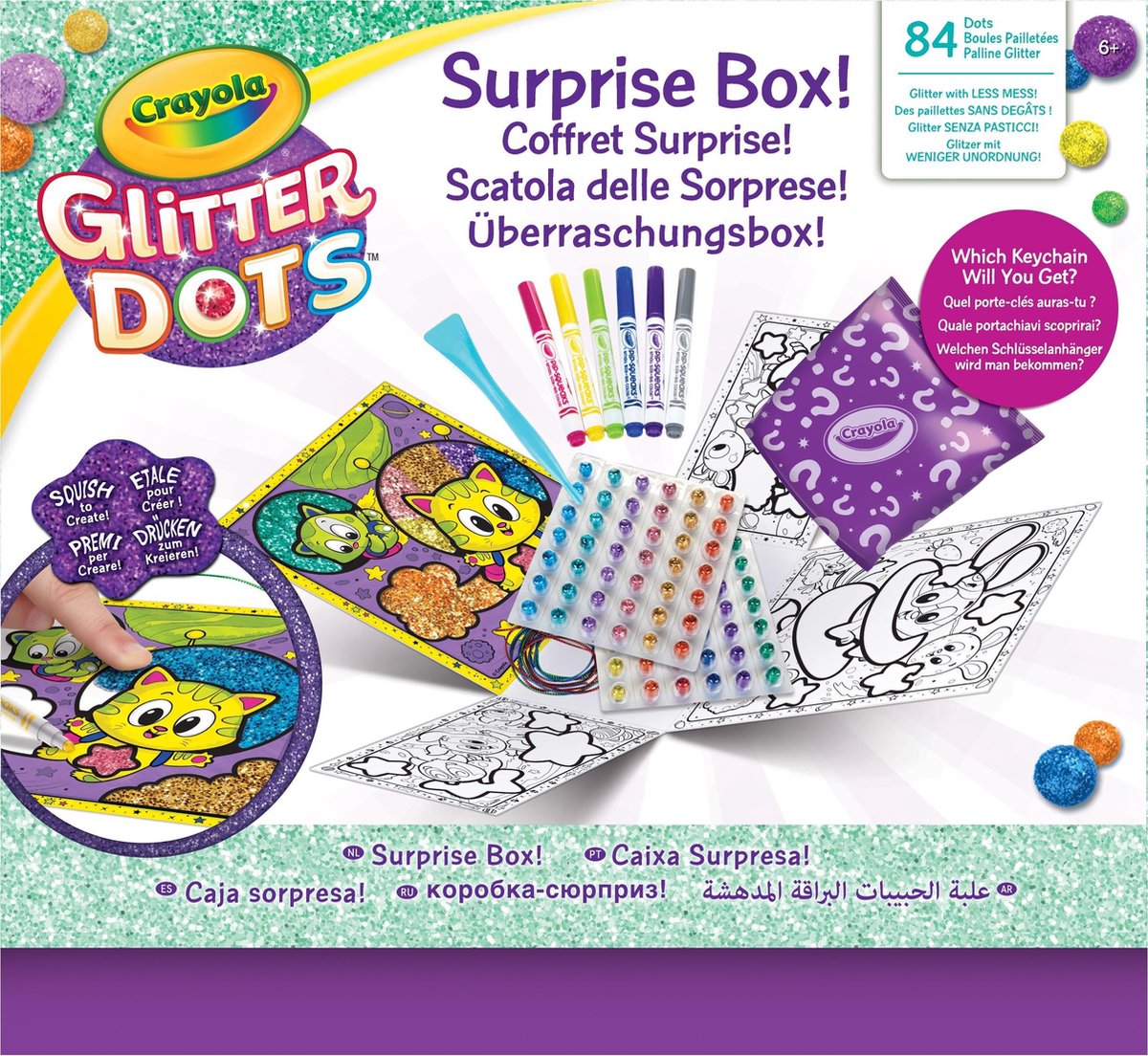 Glitter Dots Surprise Box