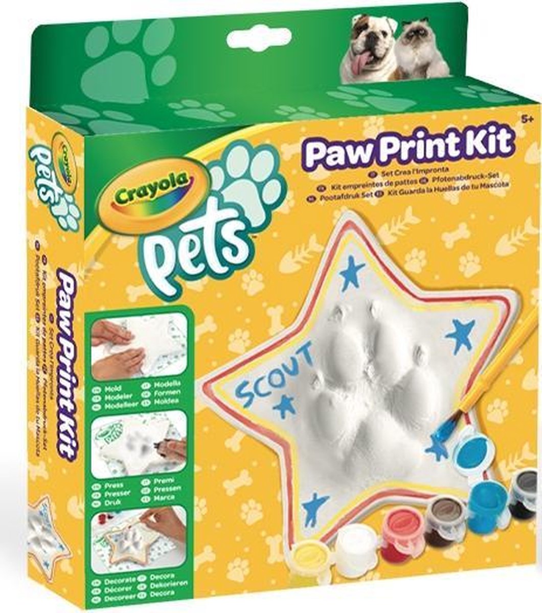 Pets Ster Pootafdruk Set