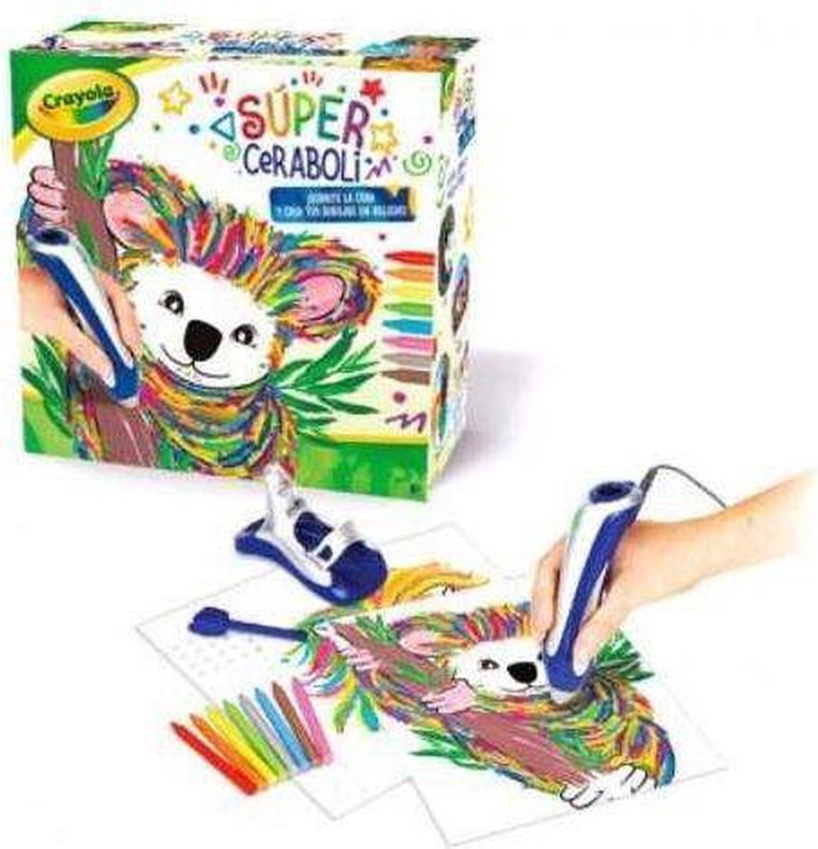 Vaardigheidsspel Koala  Pen Crayola