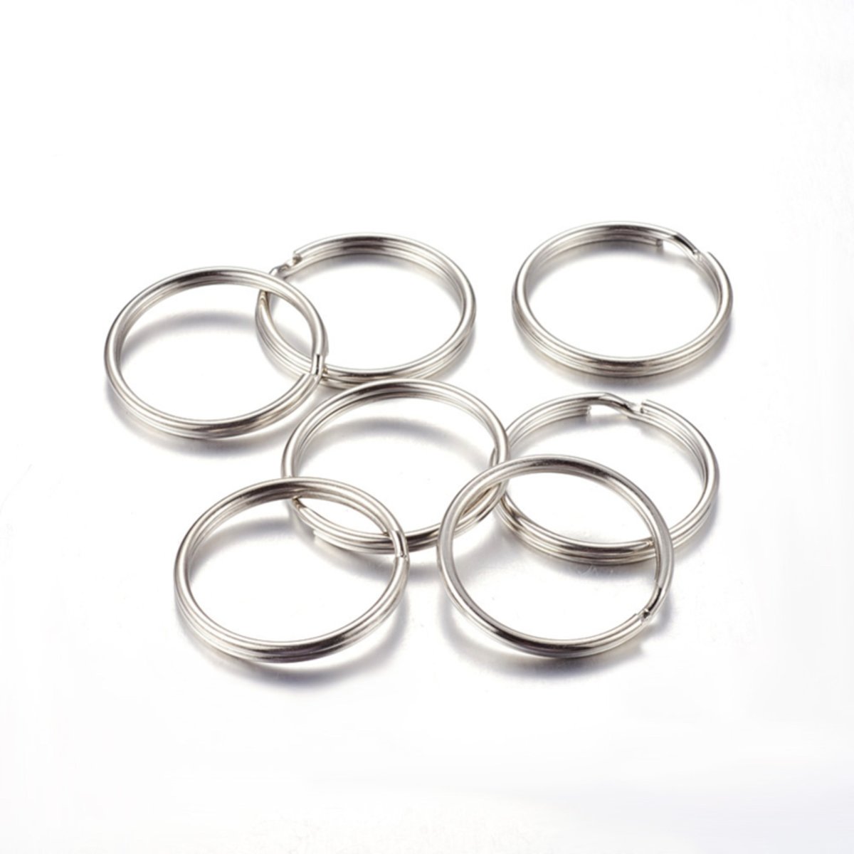 Sleutelring, d: 30 mm, 100 stuks