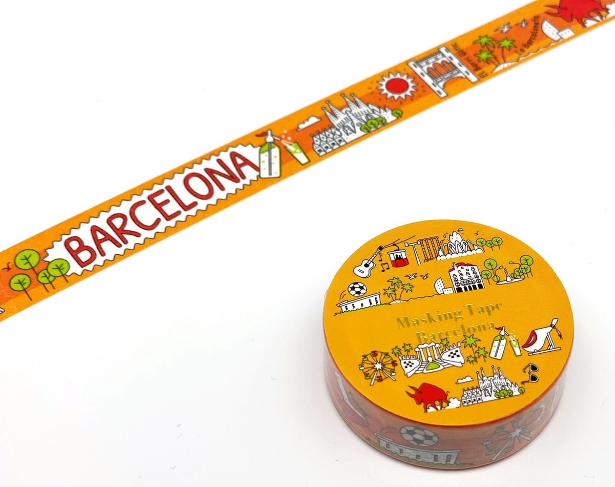 Creabrulee - Washi Tape - Barcelona