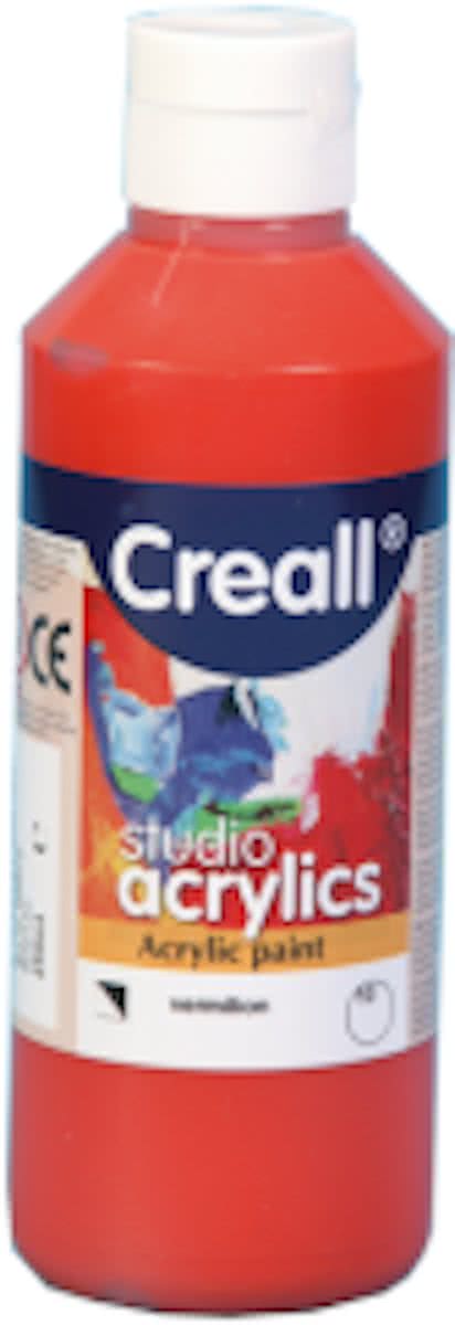 Acrylverf rood