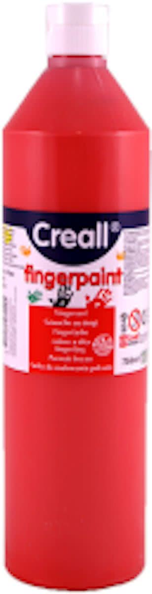 Creall vingerverf rood