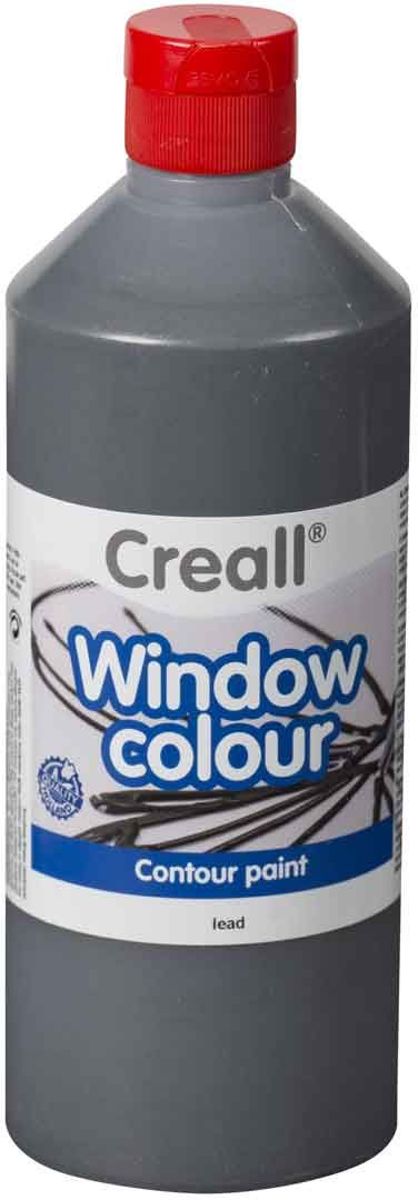 Glas Verf - CREALL-GLASS - Stickerverf - Contour - Lood - 500ml