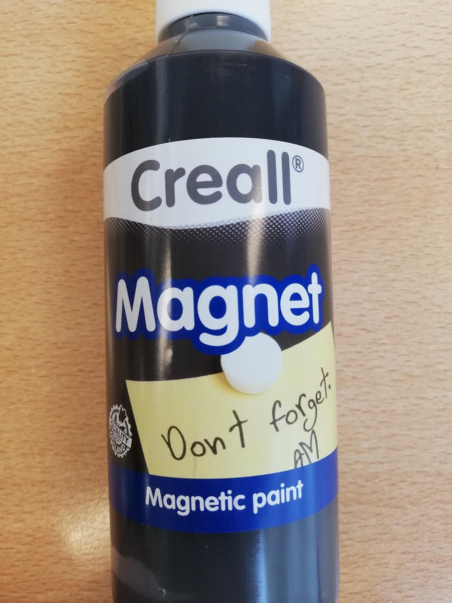 Magneetverf Creall ZWART 250ml op waterbasis