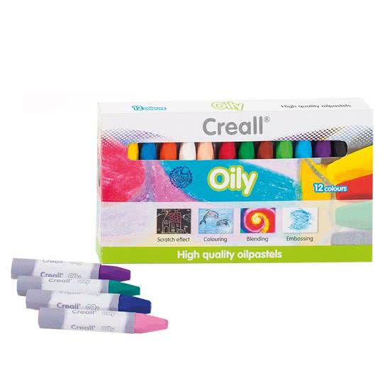 Oliepastels – Creall Oily – 12 Kleuren