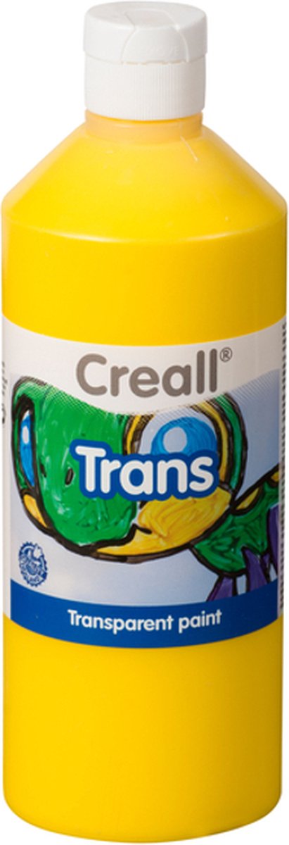 Raamverf Creall Trans 500ml 01 geel