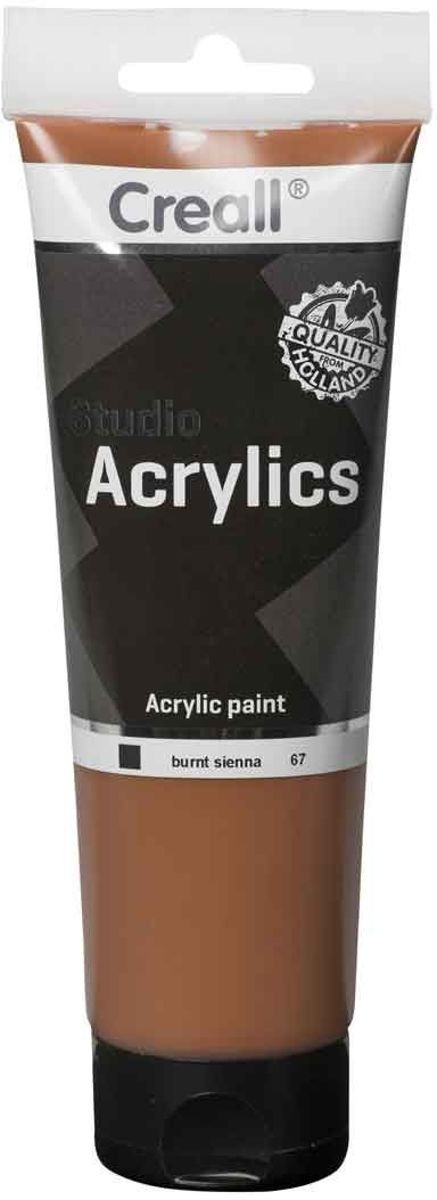 Studio Acrylics - Burnt Sienna - Acrylverf voor kunstschilders