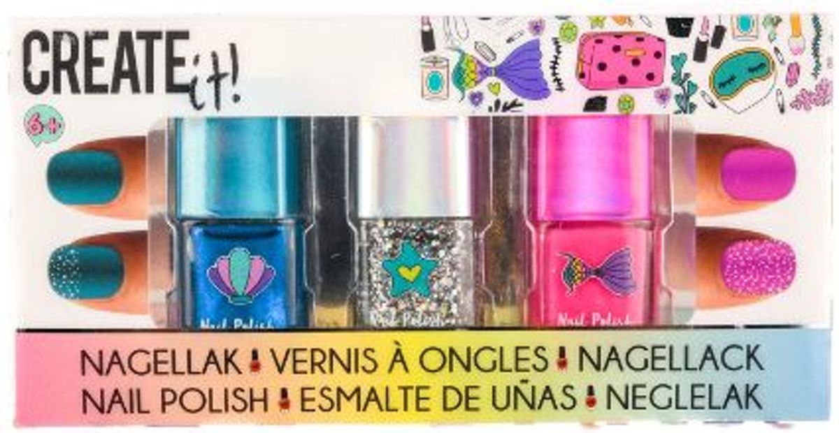 Nagellak Create It set van 5