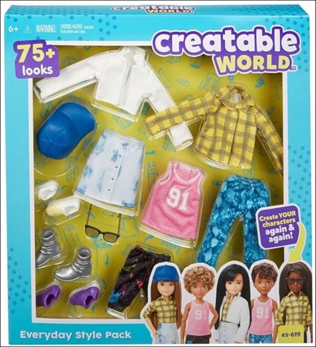 MATTEL CREATIVE WORLD STYLINGSET KLEDING