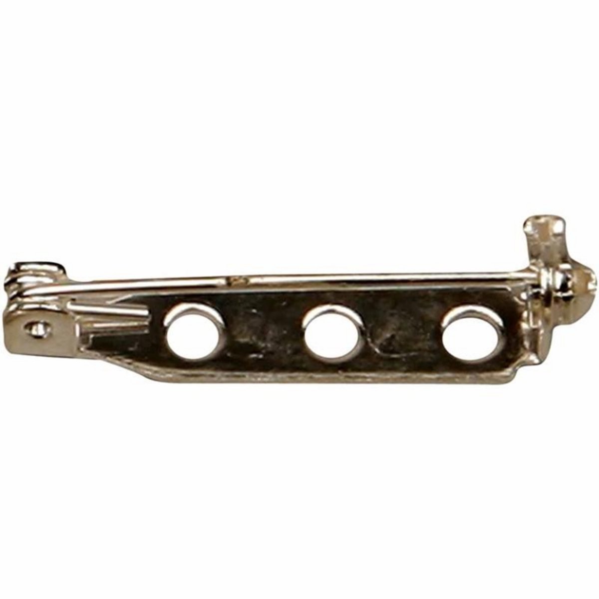 CC Brochespeld 25 mm Zilver 10 stuks