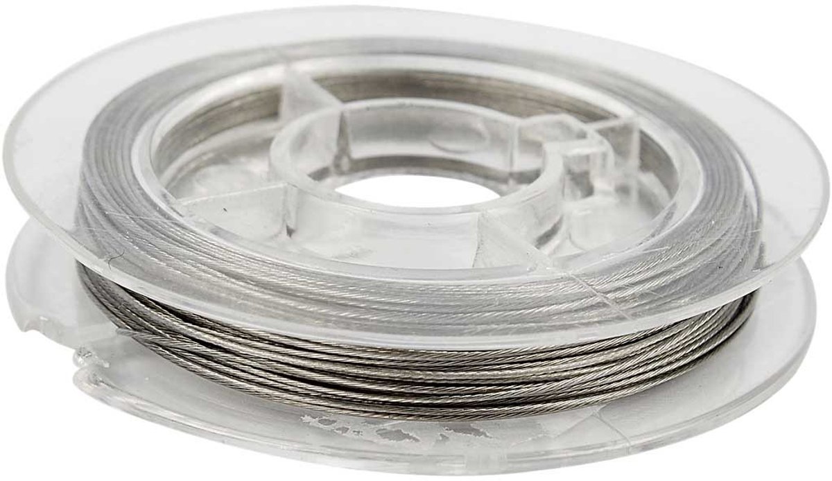 CC Sieradendraad 0,38 mm Zilver 10 m
