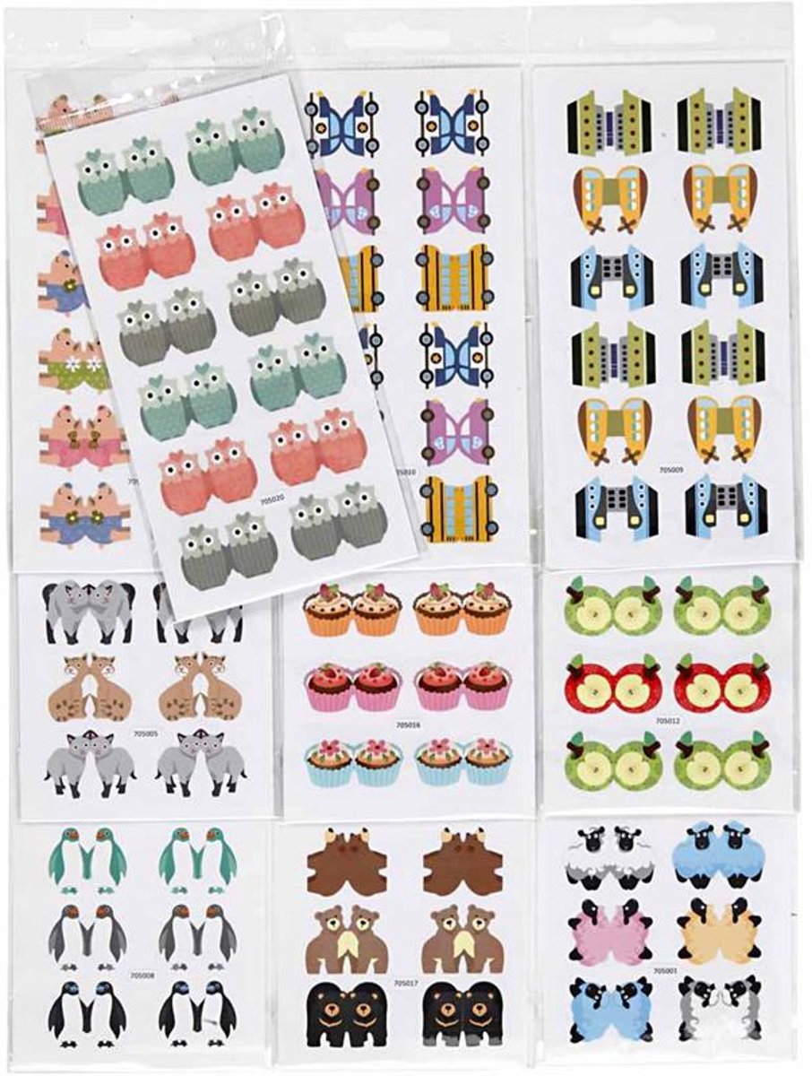 Creativ Company 28933 Papier Assorted colours sticker