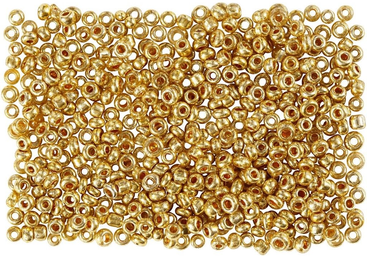 Creativ Company 686710 kabelbeschermer Round bead Glas Goud