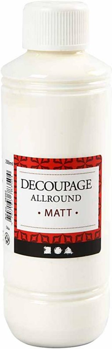 Decoupage lijmlak, Mat, 250 ml