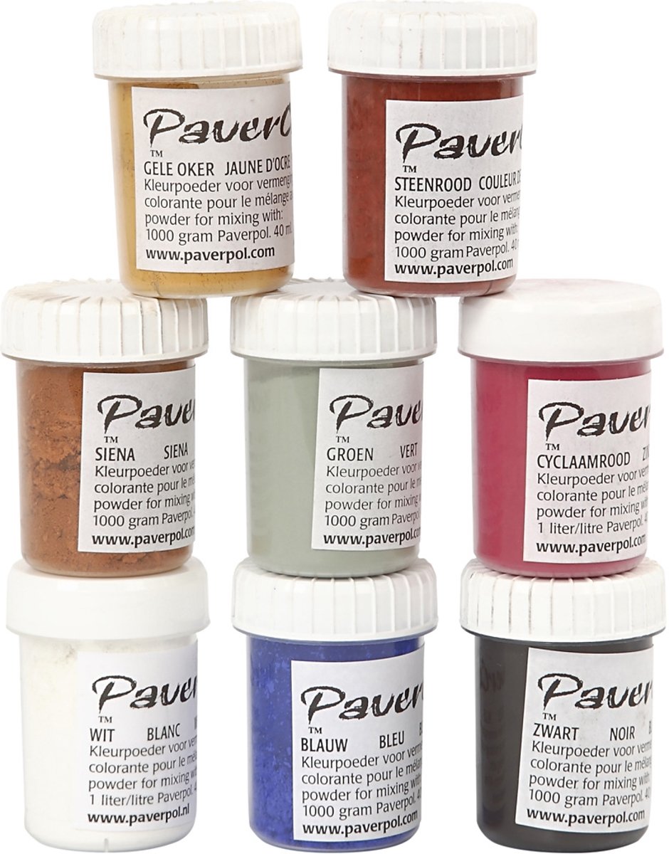 Paver color, 8x40 ml