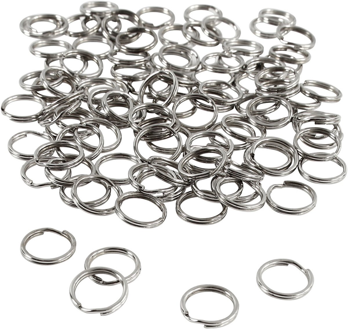 Ring, d: 12 mm, 100 stuks