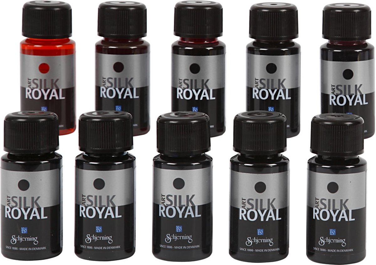 Silk Royal - Assortiment, kleuren assorti, 10x50 ml