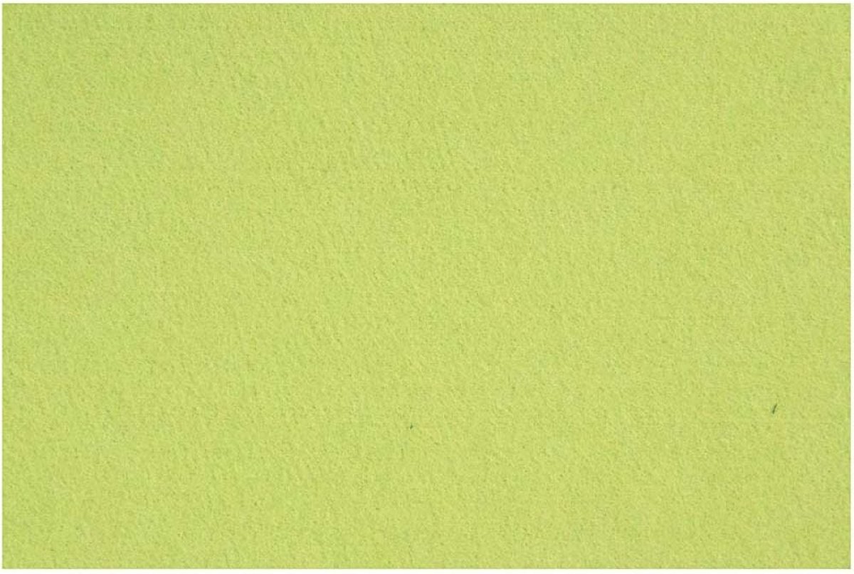   - Hobbyvilt - Lichtgroen - DIY - Hobby & Naai Projecten - 42x60cm - Dikte 1mm - 1 vel