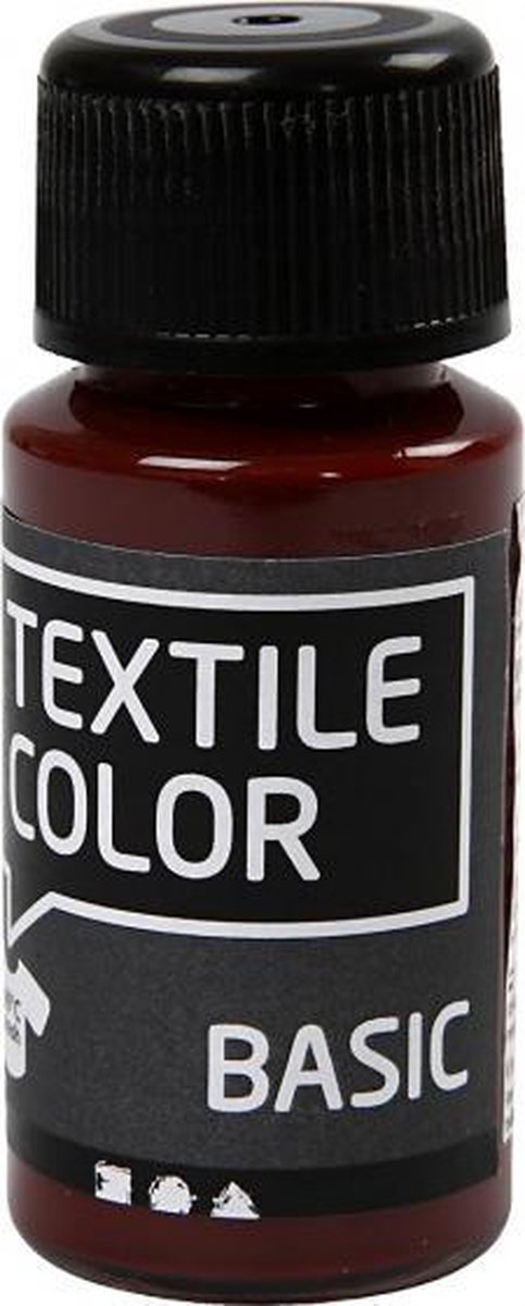 textielverf Basic 50 ml bruin