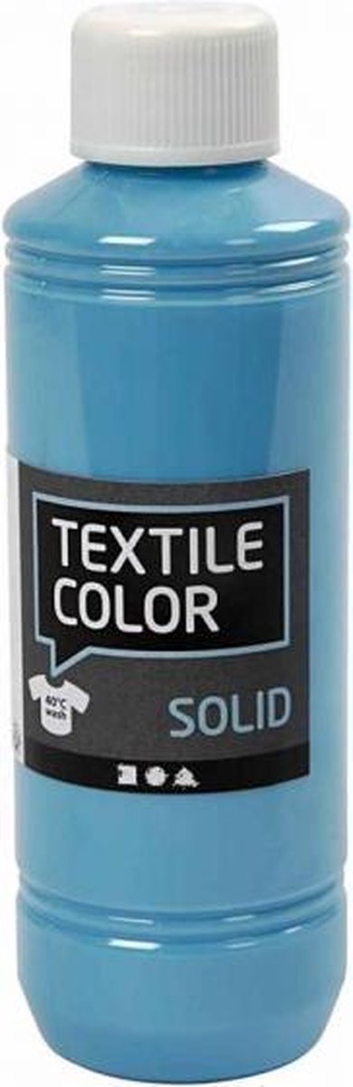 textielverf Solid 250 ml turquoise