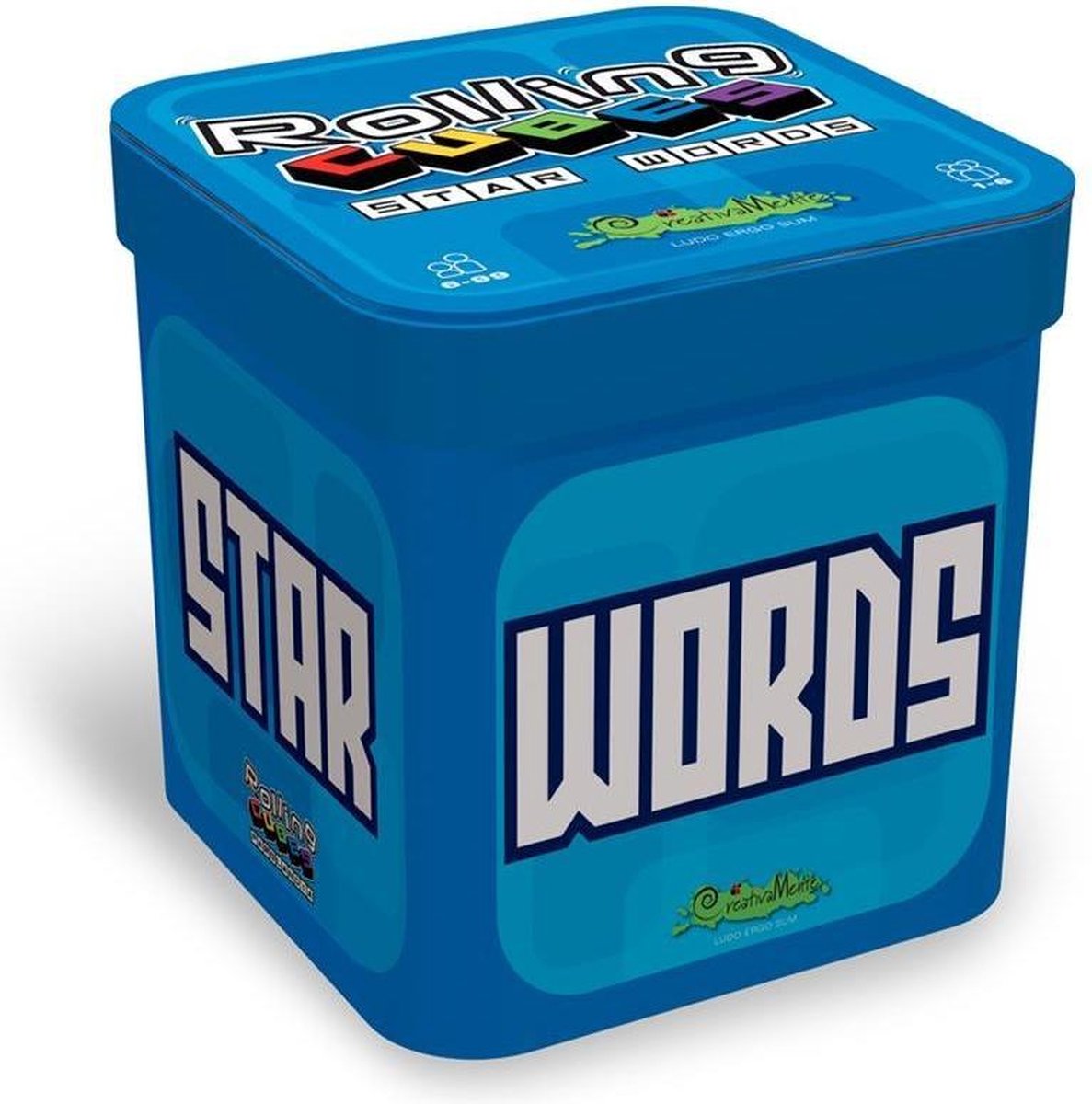 Creativamente Rolling Cubes Star Words 7 X 7 X 7 Cm Reisspel