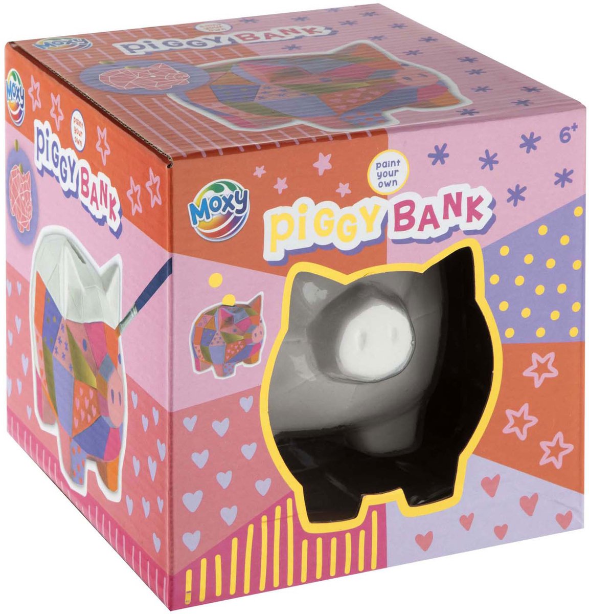 Creative Craft Group spaarvarken schilderen knutselset voor kinderen.