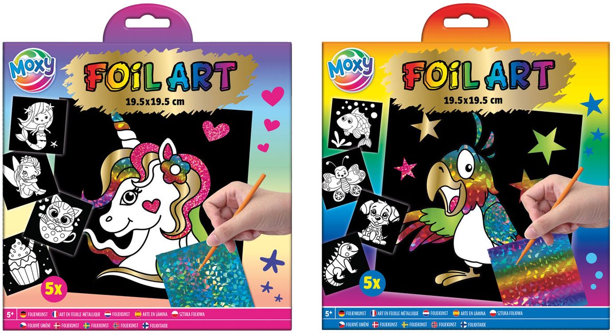 Foliekunst met Kraspen