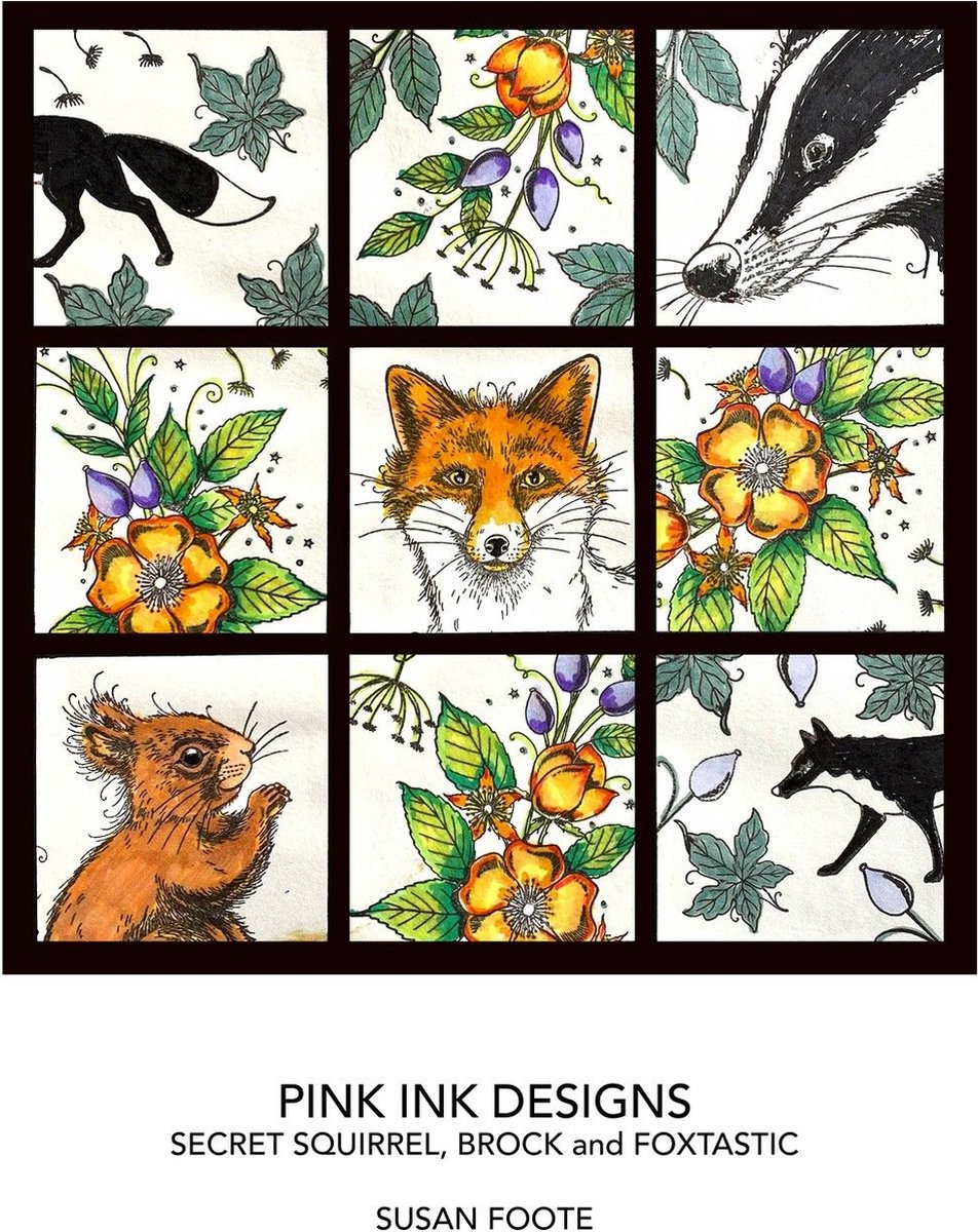 Pink Ink Designs - Clear stamp A5 Foxtastic