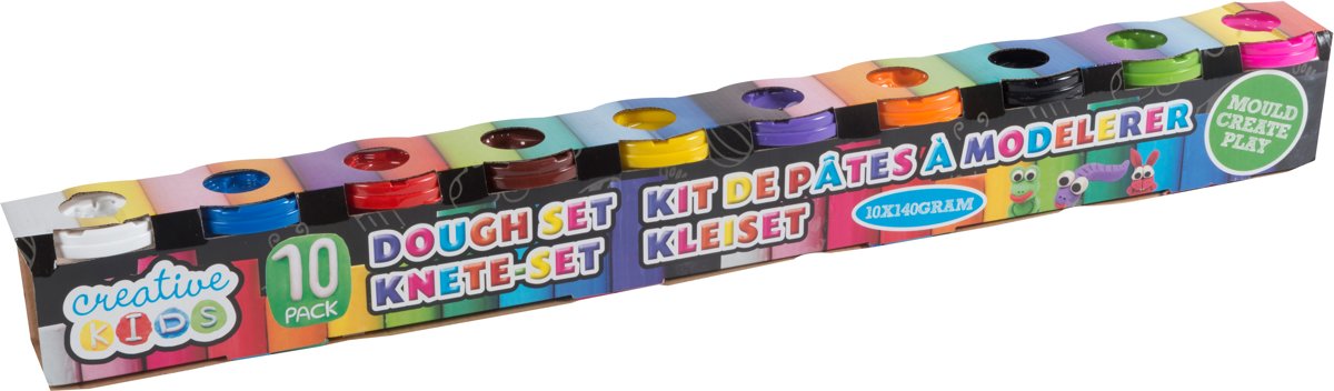 Creative Kids - Kleiset - 10 kleuren - 140gram