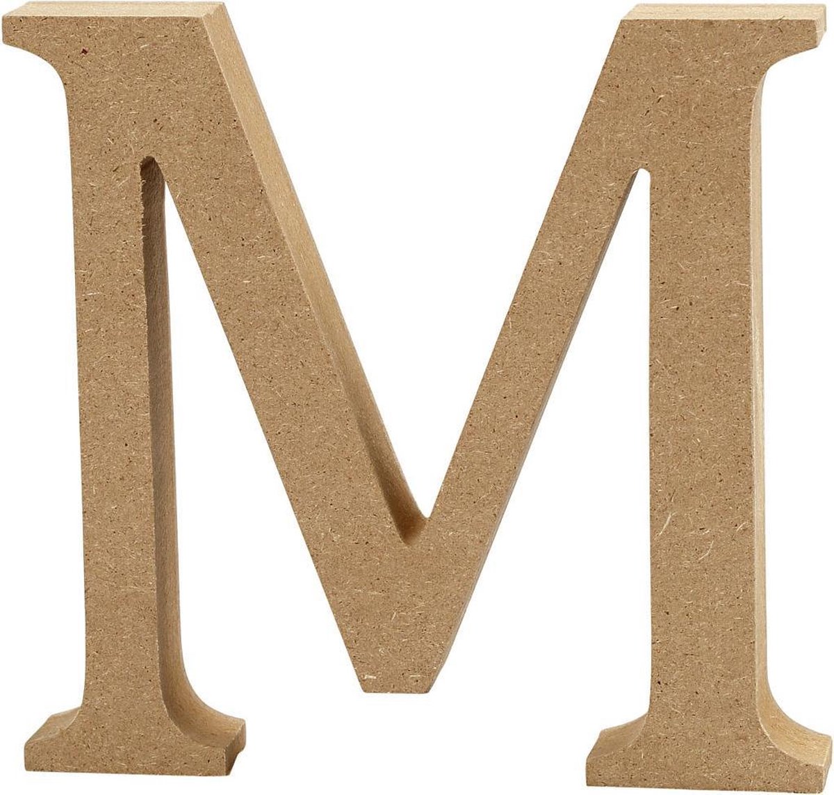 Creative Letter M Mdf 13 Cm