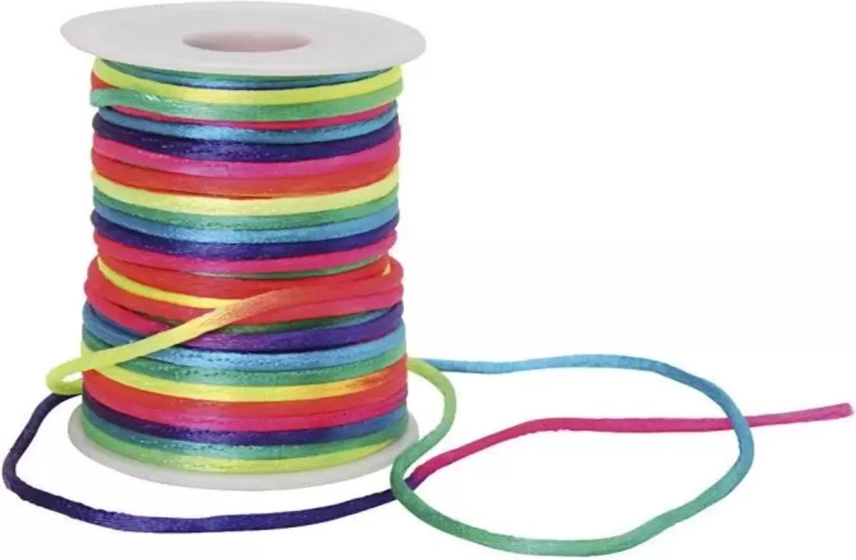   - Macramé Koord - Regenboog - 40m