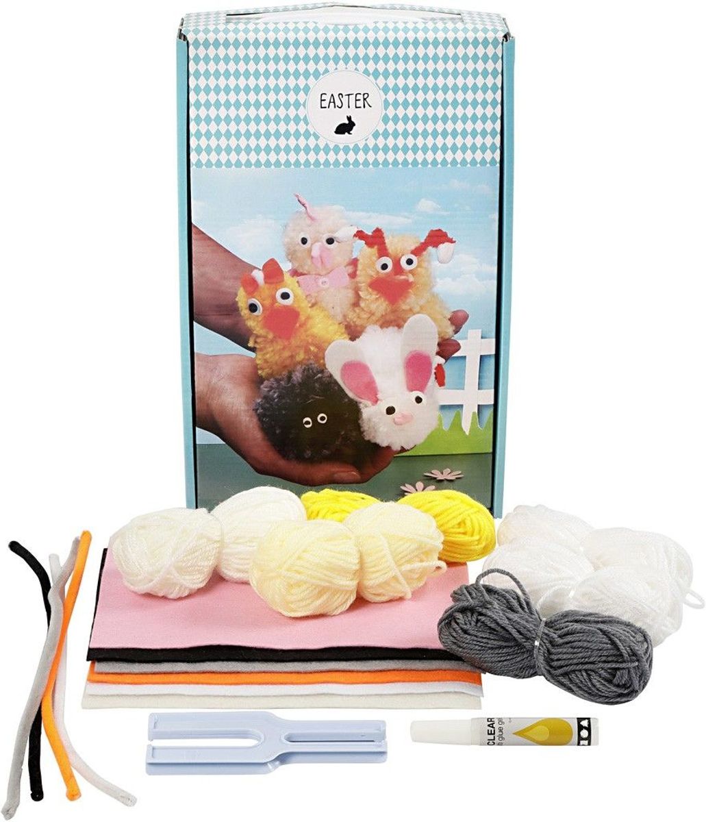 DIY Garen Kit - Dieren, 1 set