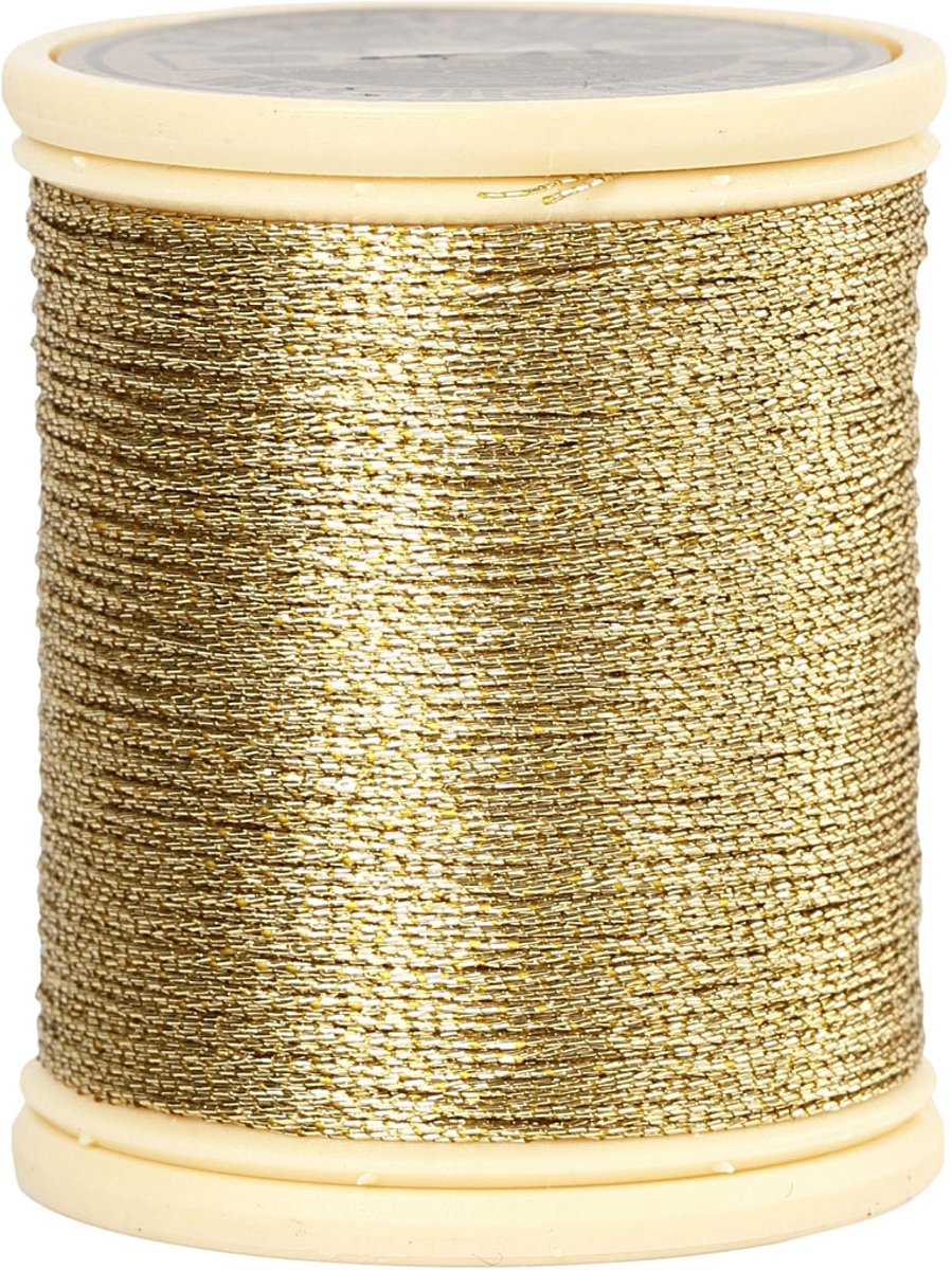 DMC metallic draad, goud, 40 m