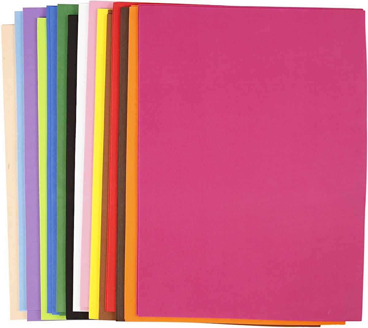 EVA Foam vel, A3 30x42 cm, 30 assorti vel